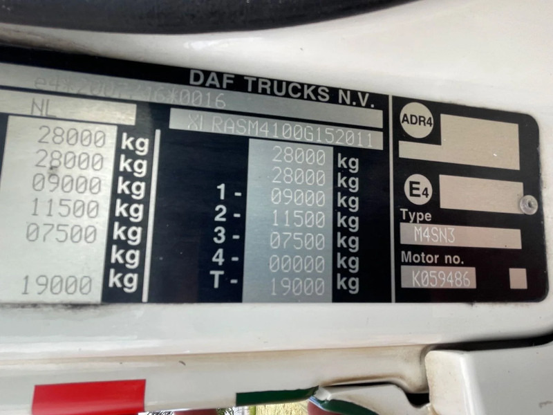 Kravas automašīna refrižerators DAF CF 330 6X2 2017 schmitz + thermo-king T1200: foto 14