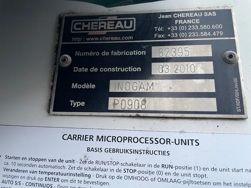 Kravas automašīna refrižerators Renault Midlum 270 2010 chereau + carrier: foto 16 Kravas automašīna refrižerators Renault Midlum 270 2010 chereau + carrier: foto 16