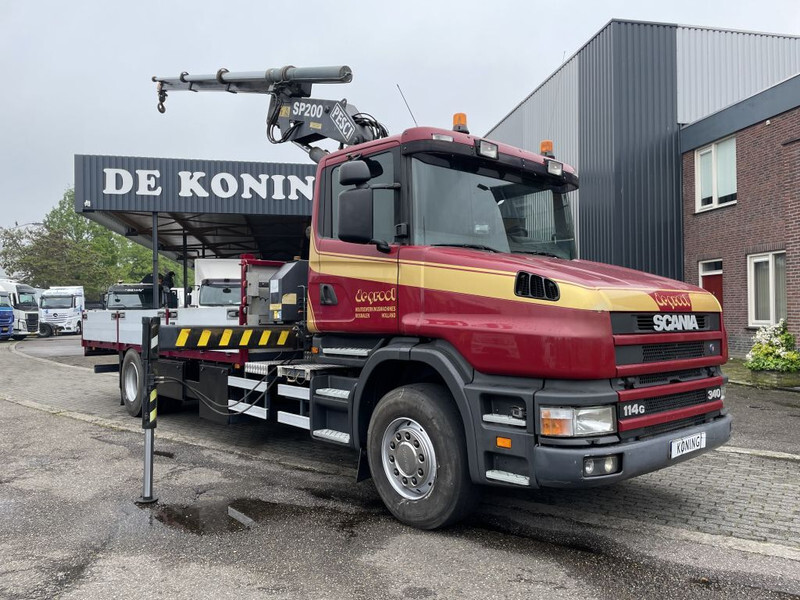 Kravas auto ar manipulatoru Scania T114-340 TORPEDO + KRAAN: foto 14