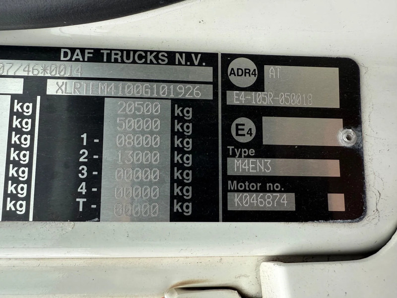 Vilcējs DAF CF 440 3-2016 ONLY 728.000 KM: foto 16 Vilcējs DAF CF 440 3-2016 ONLY 728.000 KM: foto 16