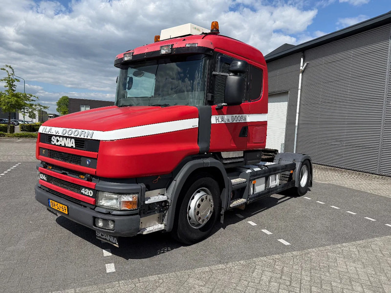 Scania T124-420 T 124-420 TORPEDO - Vilcējs: foto 1 Scania T124-420 T 124-420 TORPEDO - Vilcējs: foto 1