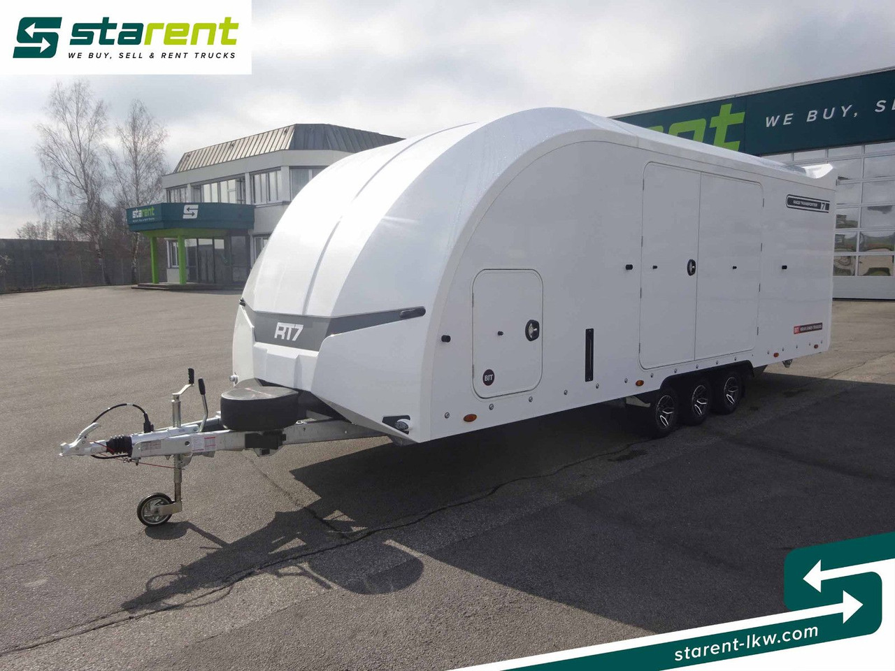 Brian James Trailers Race Transporter 7, Seilwinde - Piekabe autovedējs: foto 1 Brian James Trailers Race Transporter 7, Seilwinde - Piekabe autovedējs: foto 1
