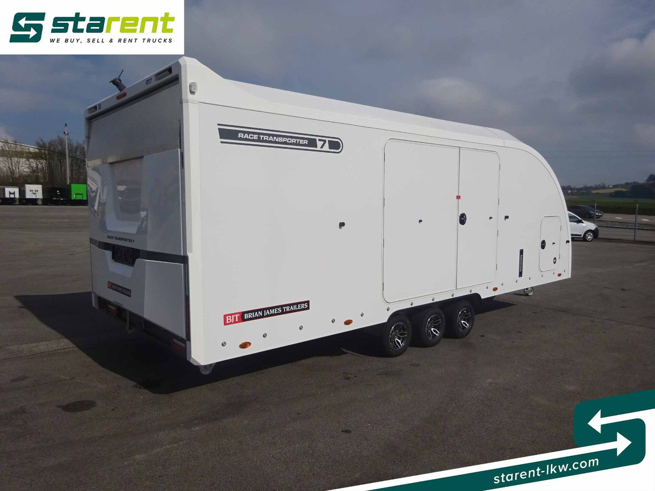 Brian James Trailers Race Transporter 7, Seilwinde - Piekabe autovedējs: foto 5 Brian James Trailers Race Transporter 7, Seilwinde - Piekabe autovedējs: foto 5