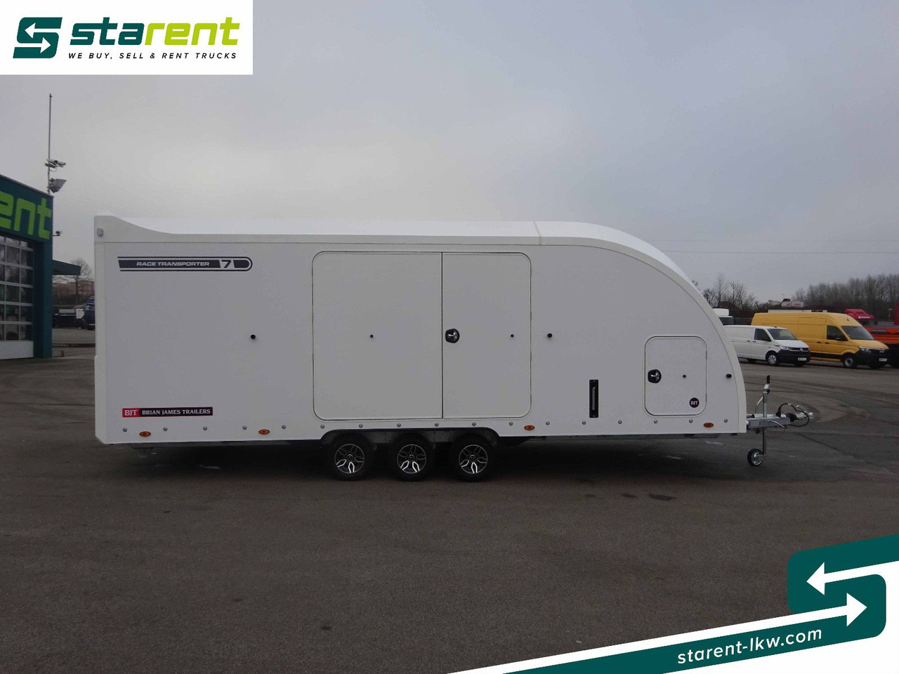 Brian James Trailers Race Transporter 7, Seilwinde - Piekabe autovedējs: foto 4 Brian James Trailers Race Transporter 7, Seilwinde - Piekabe autovedējs: foto 4