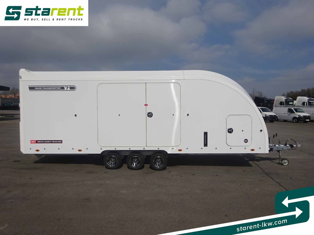 Brian James Trailers Race Transporter 7, Seilwinde - Piekabe autovedējs: foto 4 Brian James Trailers Race Transporter 7, Seilwinde - Piekabe autovedējs: foto 4