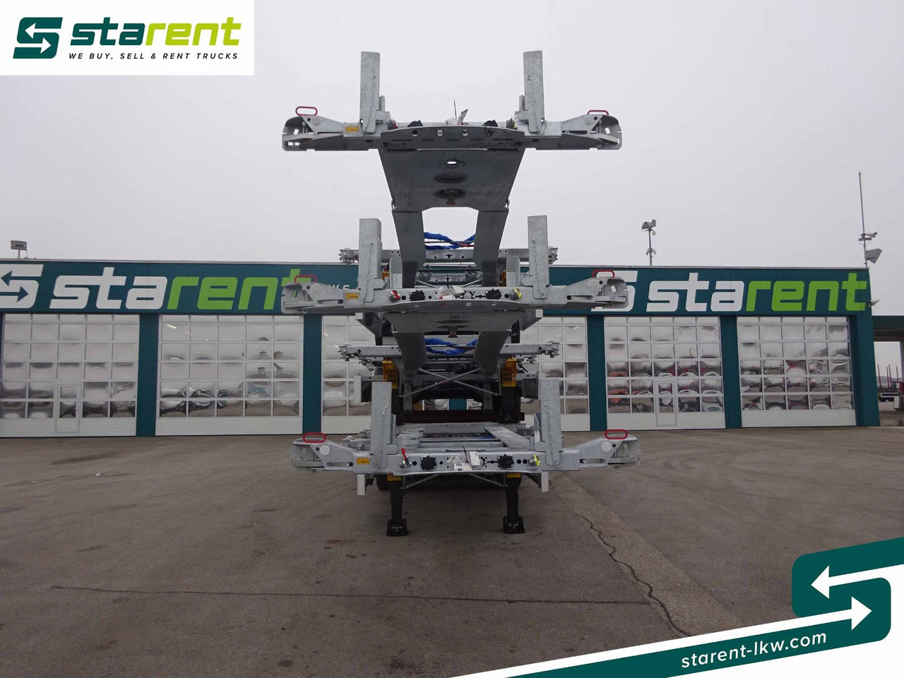 Fliegl Containerchassis ADR, 1x20/2x20/1x30/1x40/1x45 - Puspiekabe noņemamā virsbūve/ Konteineru vedējs: foto 2 Fliegl Containerchassis ADR, 1x20/2x20/1x30/1x40/1x45 - Puspiekabe noņemamā virsbūve/ Konteineru vedējs: foto 2