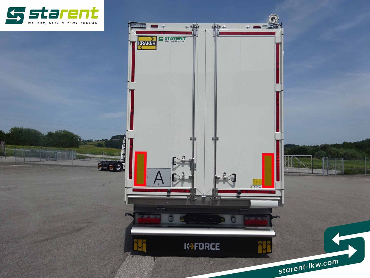 Puspiekabe kustīgās grīdas Kraker CF-Z 200ZL, 92 m³, Funkfernbedienung, BPW-Achsen: foto 6
