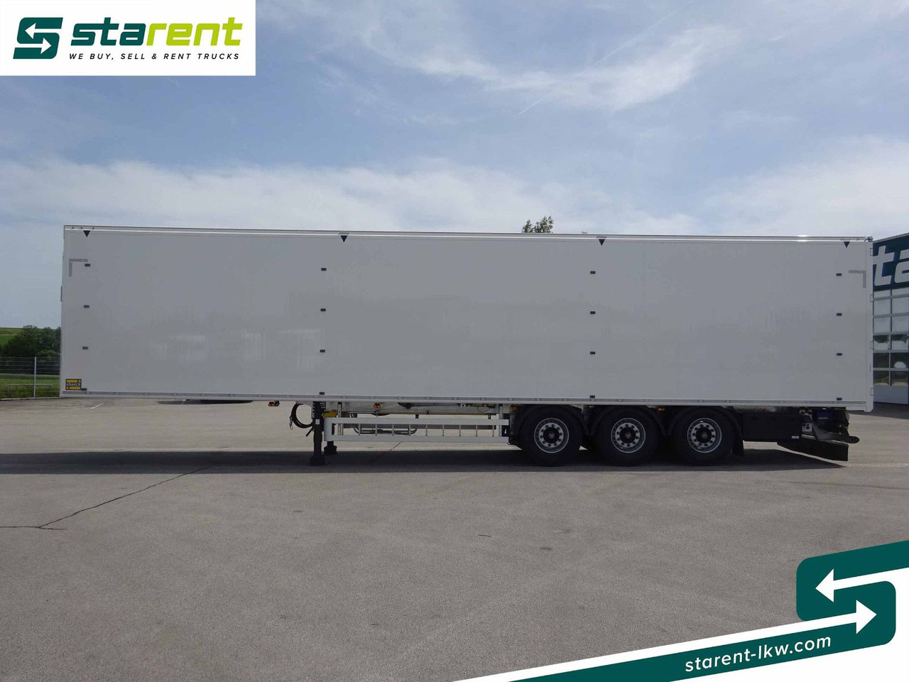 Puspiekabe kustīgās grīdas Kraker CF-Z 200ZL, 92 m³, Funkfernbedienung, BPW-Achsen: foto 8
