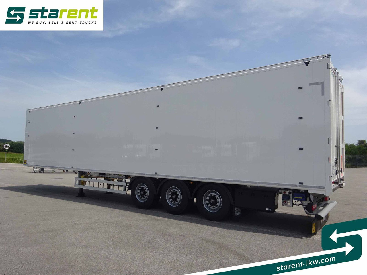 Puspiekabe kustīgās grīdas Kraker CF-Z 200ZL, 92 m³, Funkfernbedienung, BPW-Achsen: foto 7