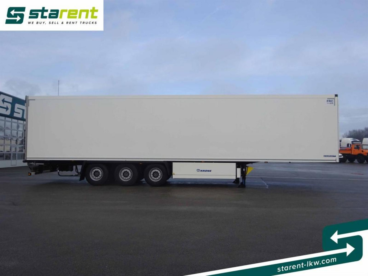 Krone Thermo King SLXi300 Doppelstock Blumenbreit Lift-A - Puspiekabe refrižerators: foto 4 Krone Thermo King SLXi300 Doppelstock Blumenbreit Lift-A - Puspiekabe refrižerators: foto 4