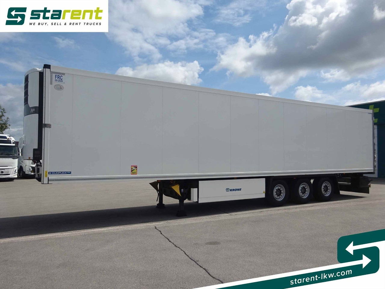 Krone ThermoKing Advancer A400 Doppelstock Liftachse - Puspiekabe slēgtā virsbūve: foto 1 Krone ThermoKing Advancer A400 Doppelstock Liftachse - Puspiekabe slēgtā virsbūve: foto 1