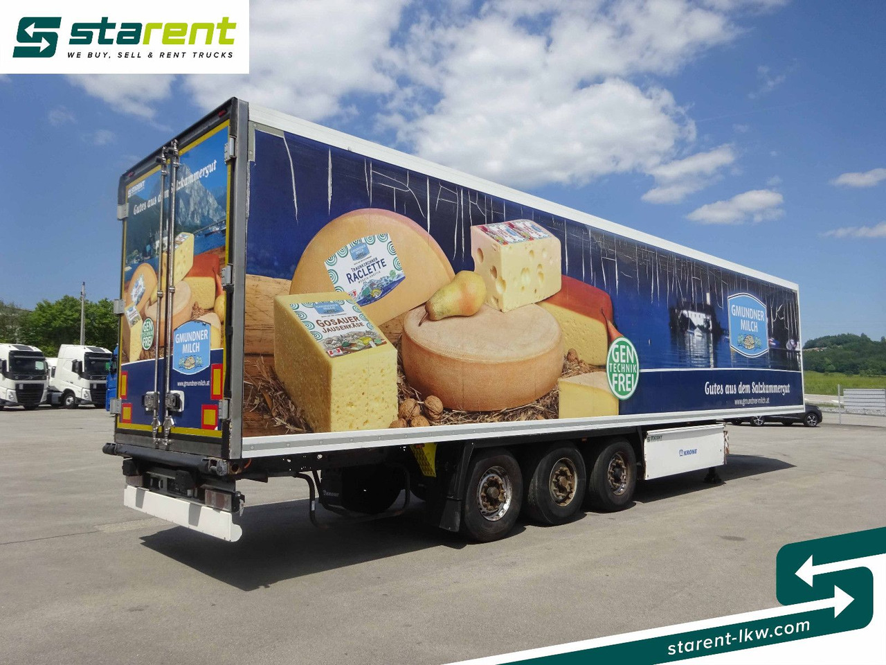 Krone Thermotrailer, Carrier Vector 1950 MT°, 3 Zonen - Puspiekabe slēgtā virsbūve: foto 5 Krone Thermotrailer, Carrier Vector 1950 MT°, 3 Zonen - Puspiekabe slēgtā virsbūve: foto 5