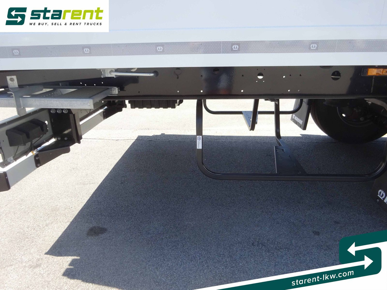 Puspiekabe refrižerators Krone Tiefkühler Carrier Vector 1550, Liftachse: foto 22
