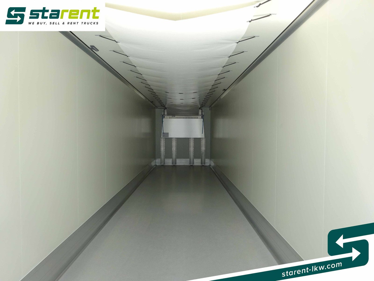 Puspiekabe refrižerators Krone Tiefkühler Carrier Vector 1550, Liftachse: foto 12