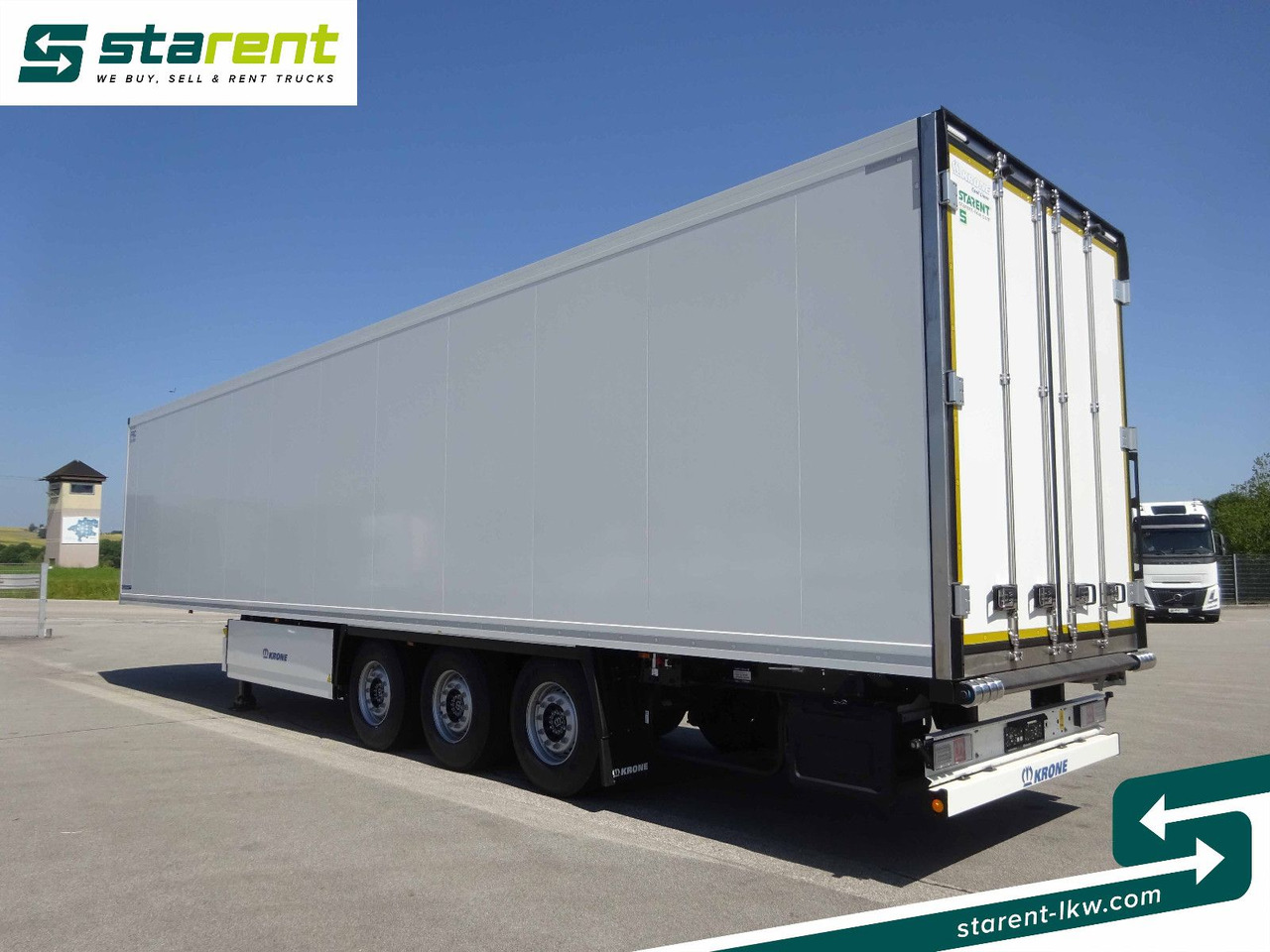 Puspiekabe refrižerators Krone Tiefkühler Carrier Vector 1550, Liftachse: foto 7