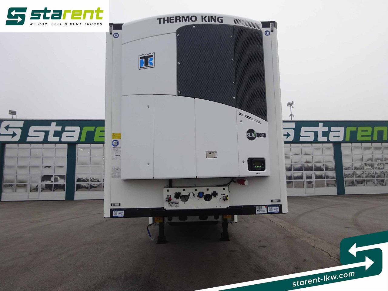 Krone Tiefkühler TK SLXi300 Doppelstock Blumenbreit - Puspiekabe slēgtā virsbūve: foto 2 Krone Tiefkühler TK SLXi300 Doppelstock Blumenbreit - Puspiekabe slēgtā virsbūve: foto 2