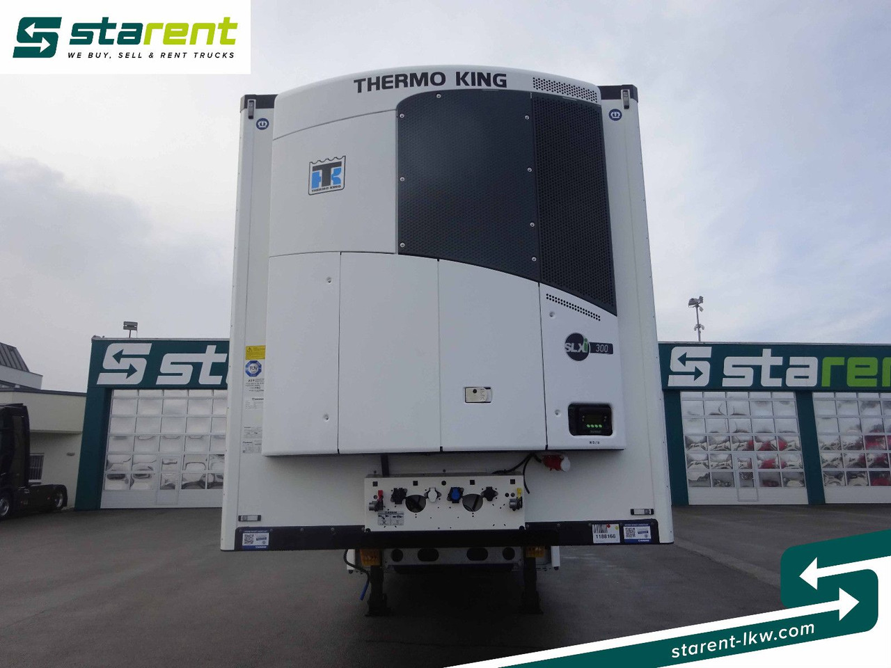 Krone Tiefkühler TK SLXi300 Doppelstock Blumenbreit - Puspiekabe slēgtā virsbūve: foto 2 Krone Tiefkühler TK SLXi300 Doppelstock Blumenbreit - Puspiekabe slēgtā virsbūve: foto 2