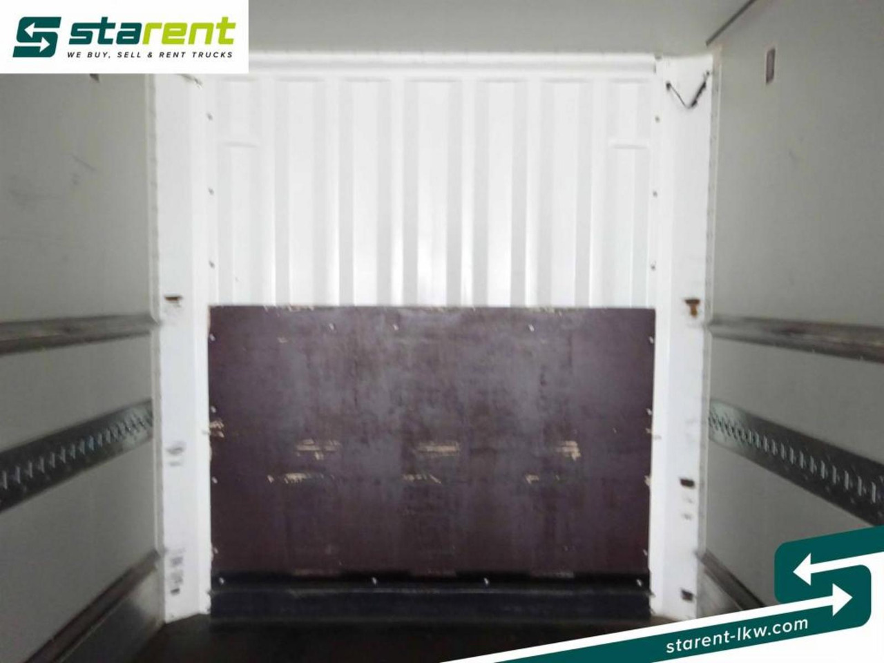 Puspiekabe slēgtā virsbūve Krone Trockenfrachtkoffer, Dautel LBW 2.500 KG: foto 14