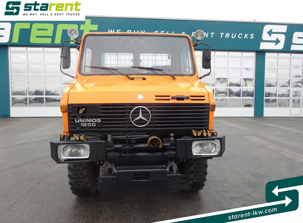Mercedes-Benz Unimog 1200, Zapfwelle Front+ Heck, Kipper - Kravas automašīna pašizgāzējs: foto 2 Mercedes-Benz Unimog 1200, Zapfwelle Front+ Heck, Kipper - Kravas automašīna pašizgāzējs: foto 2
