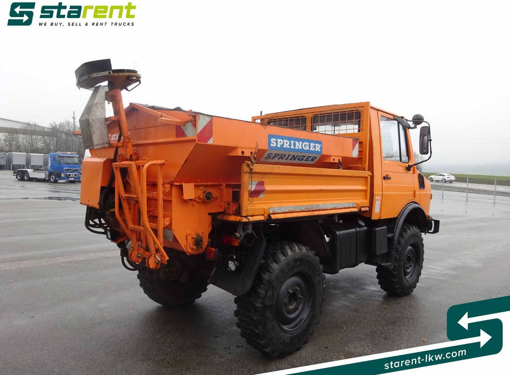 Mercedes-Benz Unimog 1200, Zapfwelle Front+ Heck, Kipper - Kravas automašīna pašizgāzējs: foto 5 Mercedes-Benz Unimog 1200, Zapfwelle Front+ Heck, Kipper - Kravas automašīna pašizgāzējs: foto 5