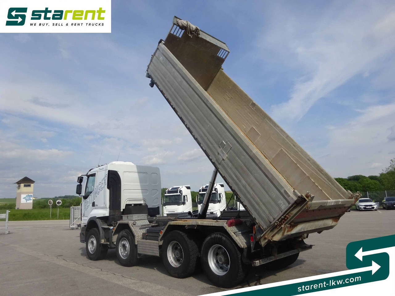 Renault Premium 450 DXi, 8x4, 3 Seitenkipper, Standklima - Kravas automašīna pašizgāzējs: foto 5 Renault Premium 450 DXi, 8x4, 3 Seitenkipper, Standklima - Kravas automašīna pašizgāzējs: foto 5