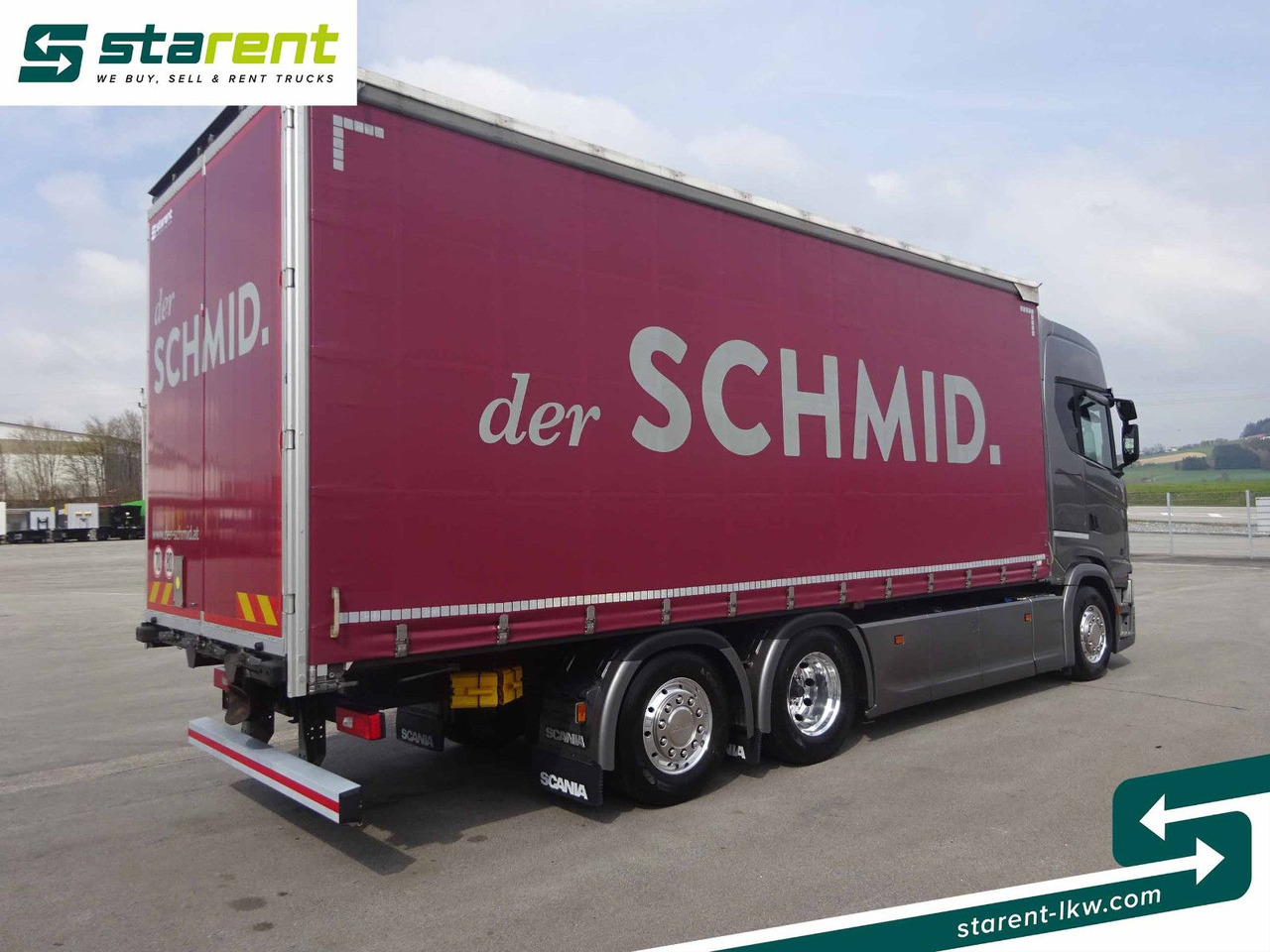 Scania S500 Planen Aufbau Schwarzmüller 6x2, Standklima - Kravas automašīna ar tentu: foto 5 Scania S500 Planen Aufbau Schwarzmüller 6x2, Standklima - Kravas automašīna ar tentu: foto 5