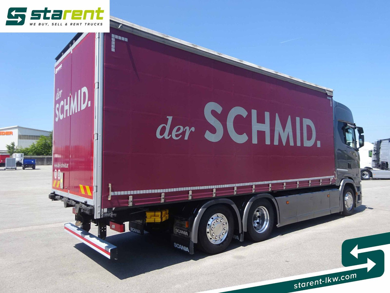 Scania S500 Planen Aufbau Schwarzmüller 6x2, Standklima - Kravas automašīna ar tentu: foto 5 Scania S500 Planen Aufbau Schwarzmüller 6x2, Standklima - Kravas automašīna ar tentu: foto 5