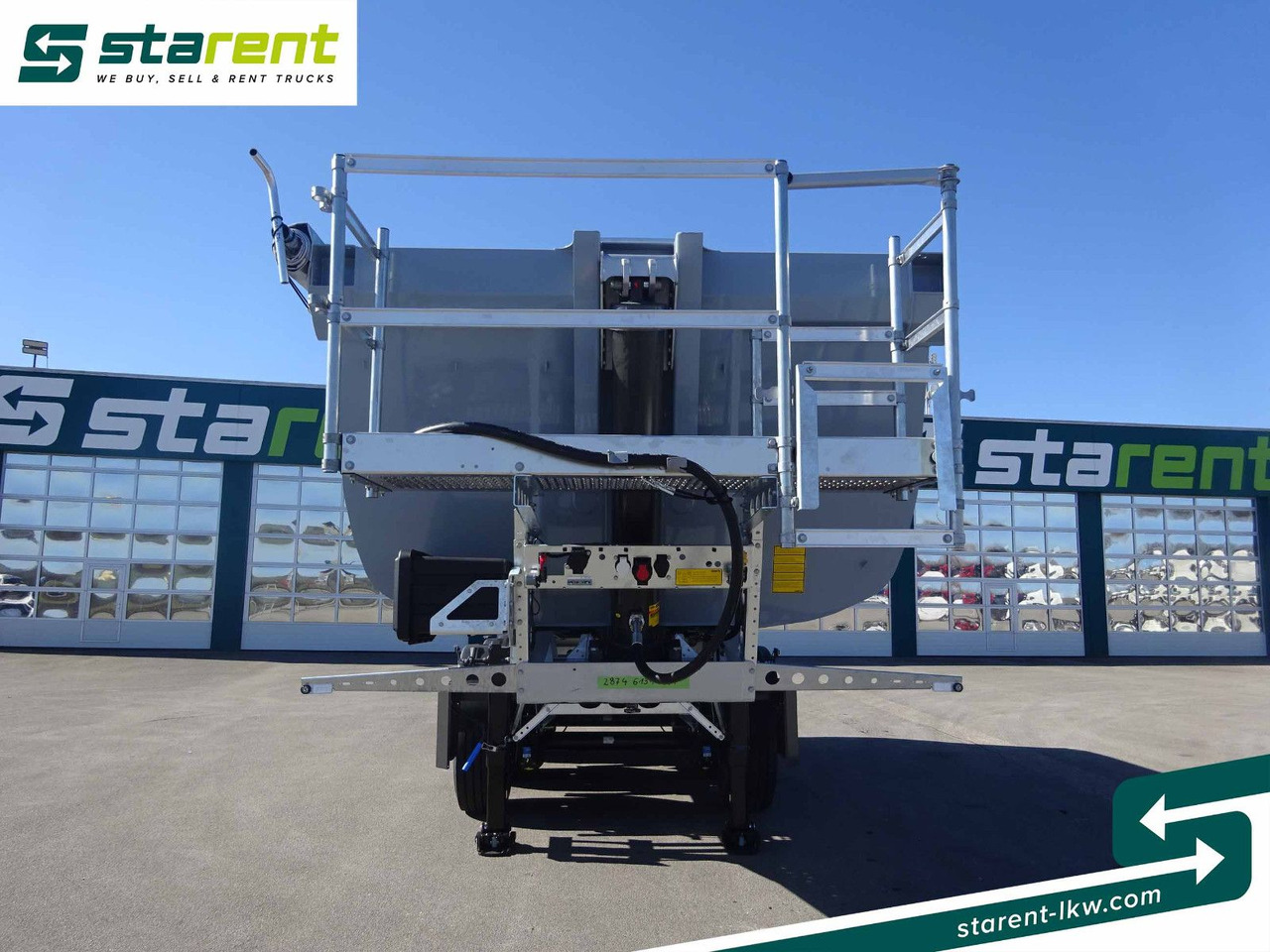 Schmitz Cargobull 3-Achs Kipper, 24m³, Liftachse, Alu Felgen - Puspiekabe pašizgāzējs: foto 2 Schmitz Cargobull 3-Achs Kipper, 24m³, Liftachse, Alu Felgen - Puspiekabe pašizgāzējs: foto 2