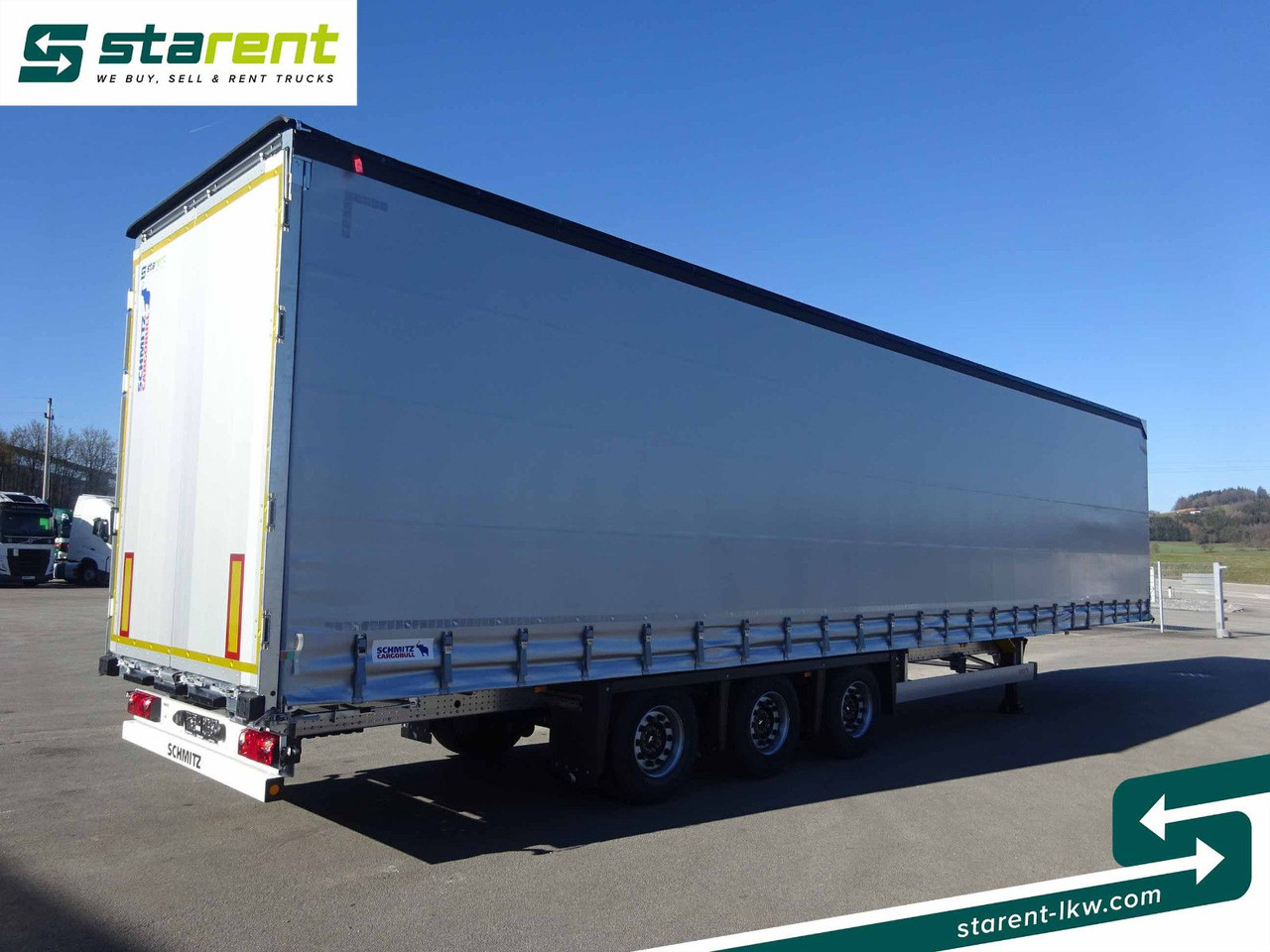 Schmitz Cargobull Megatrailer, Hubdach, Liftachse - Tenta puspiekabe: foto 5 Schmitz Cargobull Megatrailer, Hubdach, Liftachse - Tenta puspiekabe: foto 5