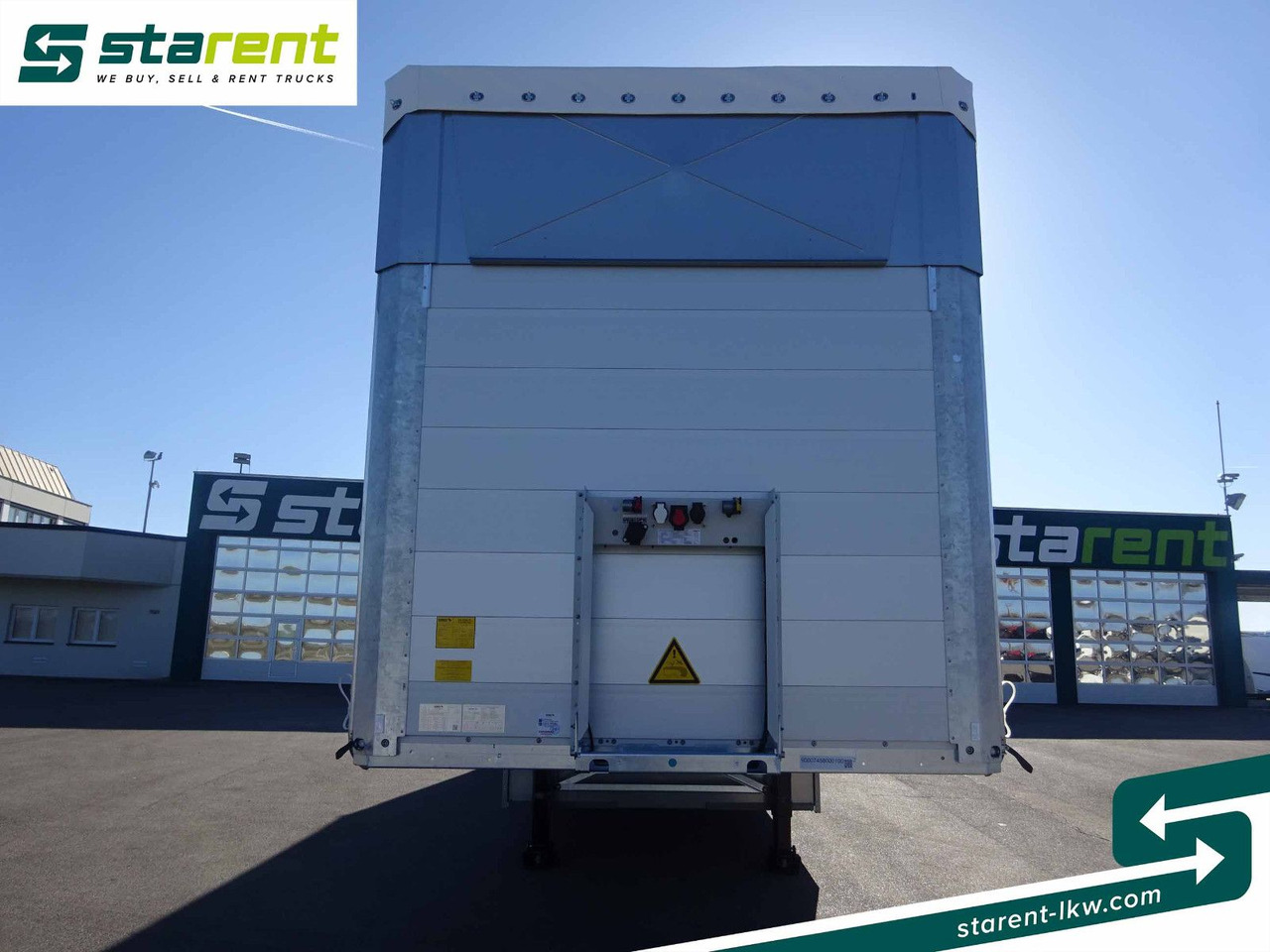 Schmitz Cargobull Tautliner, Hubdach, Liftachse, Palettenkasten - Tenta puspiekabe: foto 2 Schmitz Cargobull Tautliner, Hubdach, Liftachse, Palettenkasten - Tenta puspiekabe: foto 2