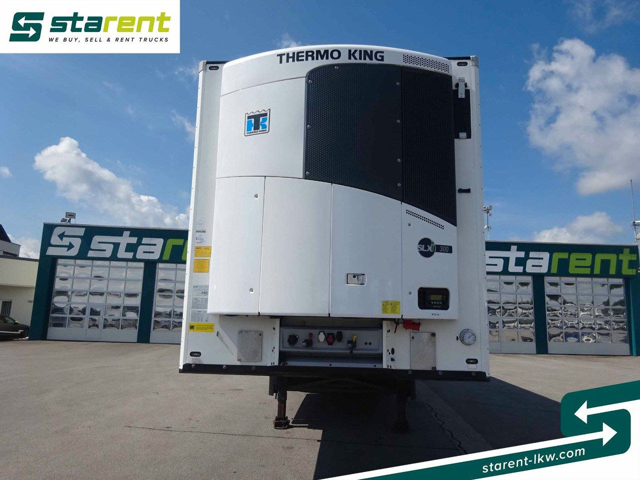 Schmitz Cargobull ThermoKing SLXi300, Palettenkasten, Zurrleiste - Puspiekabe slēgtā virsbūve: foto 2 Schmitz Cargobull ThermoKing SLXi300, Palettenkasten, Zurrleiste - Puspiekabe slēgtā virsbūve: foto 2