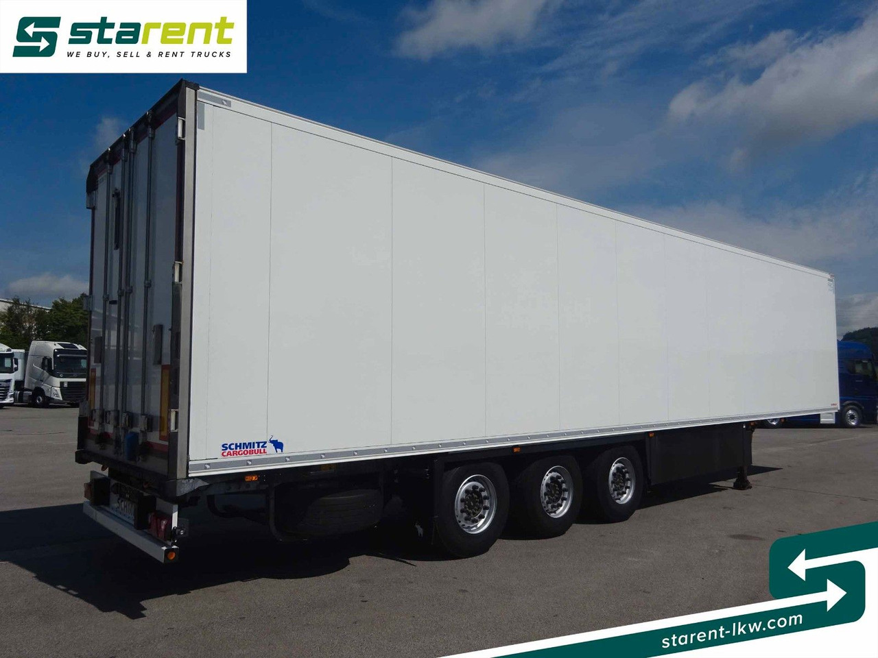 Schmitz Cargobull ThermoKing SLXi300, Palettenkasten, Zurrleiste - Puspiekabe slēgtā virsbūve: foto 5 Schmitz Cargobull ThermoKing SLXi300, Palettenkasten, Zurrleiste - Puspiekabe slēgtā virsbūve: foto 5