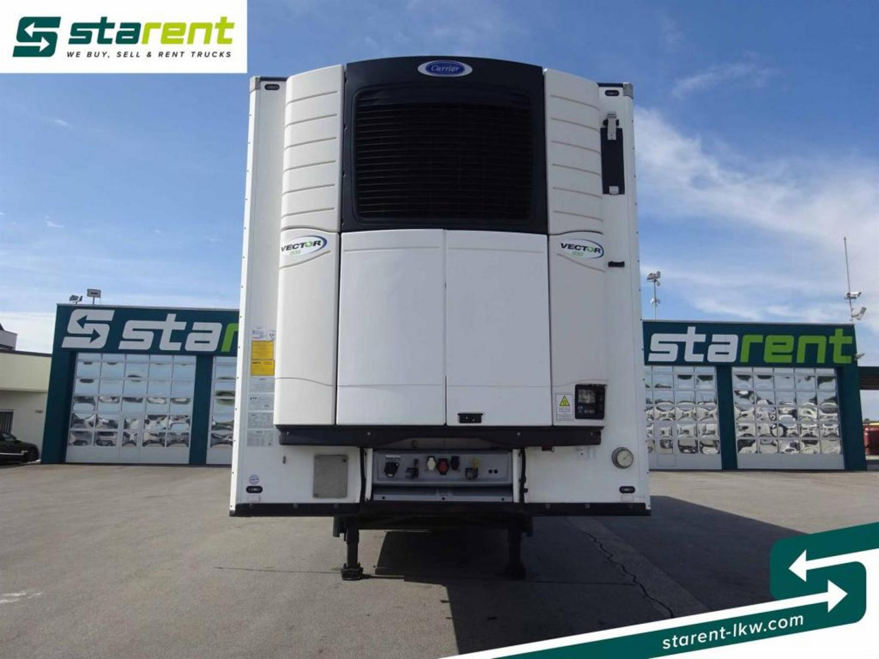Schmitz Carrier Vector 1550 Palettenkasten Zurrleiste - Puspiekabe refrižerators: foto 2 Schmitz Carrier Vector 1550 Palettenkasten Zurrleiste - Puspiekabe refrižerators: foto 2