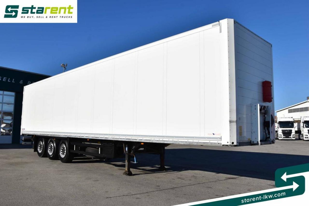 Schmitz Trockenfrachtkoffer Liftachse 3x Zurrleisten - Puspiekabe slēgtā virsbūve: foto 3 Schmitz Trockenfrachtkoffer Liftachse 3x Zurrleisten - Puspiekabe slēgtā virsbūve: foto 3