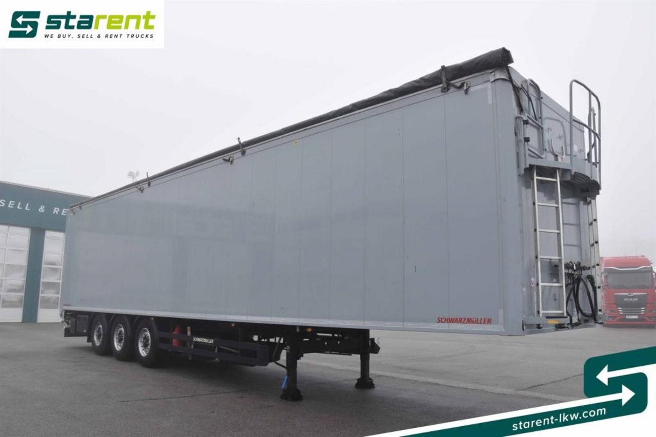 Schwarzmüller Schubbodenauflieger 10mm Liftachse Funkfernbed. - Puspiekabe kustīgās grīdas: foto 3 Schwarzmüller Schubbodenauflieger 10mm Liftachse Funkfernbed. - Puspiekabe kustīgās grīdas: foto 3