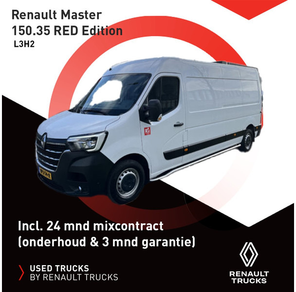 Kravas mikroautobuss Renault Master Red 150.35 L3 H2 , airco,  camera,: foto 1