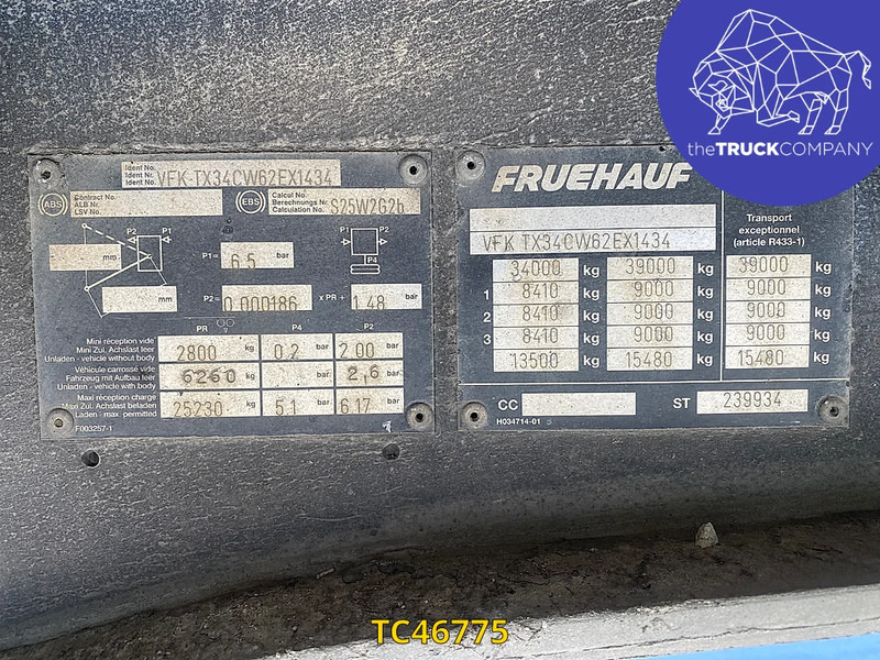 Fruehauf - Tenta puspiekabe: foto 2 Fruehauf - Tenta puspiekabe: foto 2