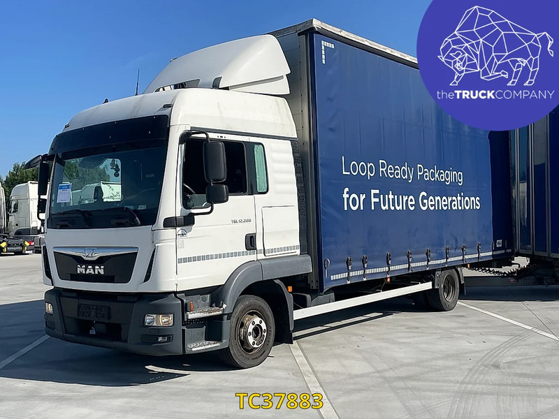 MAN TGL 220 - Kravas automašīna ar tentu: foto 1 MAN TGL 220 - Kravas automašīna ar tentu: foto 1