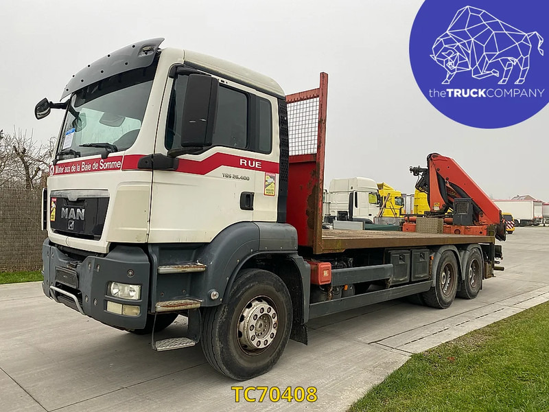 MAN TGS 400 - Bortu kravas automašīna/ Platforma: foto 1 MAN TGS 400 - Bortu kravas automašīna/ Platforma: foto 1