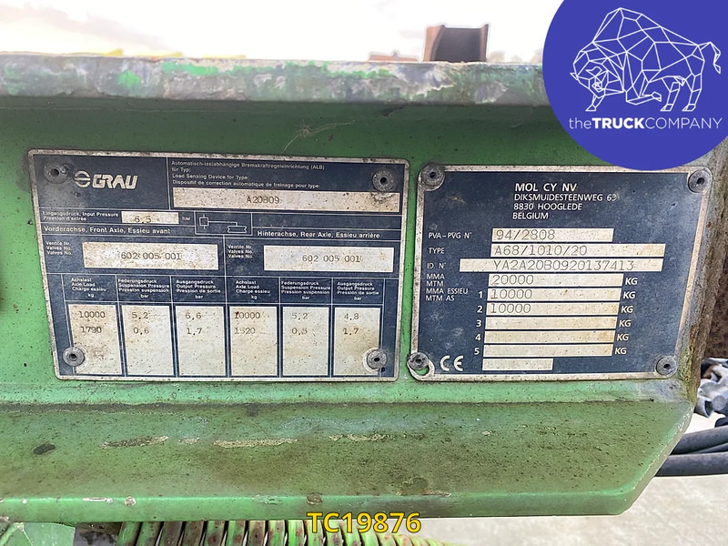 MOL - Piekabe noņemamā virsbūve/ Konteineru vedējs: foto 4 MOL - Piekabe noņemamā virsbūve/ Konteineru vedējs: foto 4