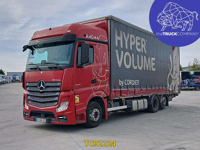 Mercedes-Benz Actros 2548 - Kravas automašīna ar tentu: foto 1 Mercedes-Benz Actros 2548 - Kravas automašīna ar tentu: foto 1