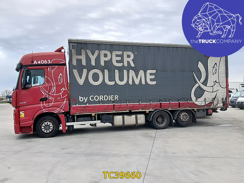 Mercedes-Benz Actros - Kravas automašīna ar tentu: foto 2 Mercedes-Benz Actros - Kravas automašīna ar tentu: foto 2