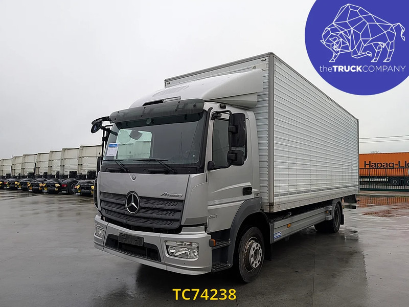 Mercedes-Benz Atego 1221 - Kravas automašīna ar slēgto virsbūvi: foto 1 Mercedes-Benz Atego 1221 - Kravas automašīna ar slēgto virsbūvi: foto 1