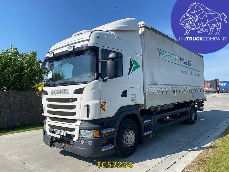 Scania R 410 - Kravas automašīna ar tentu: foto 1 Scania R 410 - Kravas automašīna ar tentu: foto 1