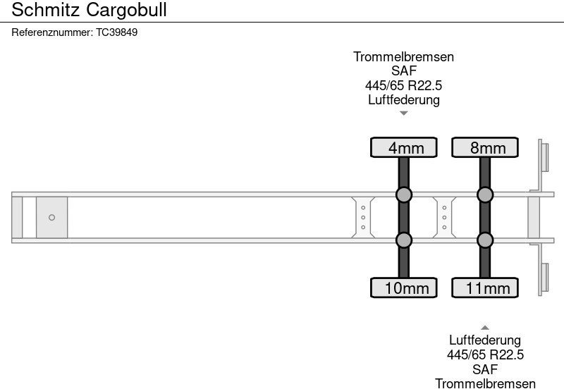 Puspiekabe pašizgāzējs Schmitz Cargobull: foto 14 Puspiekabe pašizgāzējs Schmitz Cargobull: foto 14