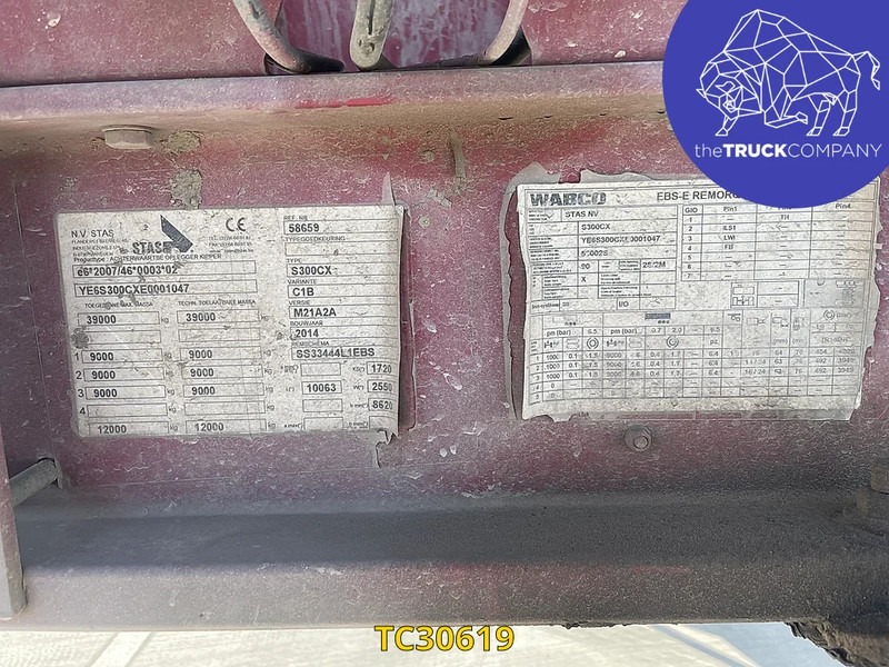 Stas 28m3 geïsolleerd Insulated - Puspiekabe pašizgāzējs: foto 5 Stas 28m3 geïsolleerd Insulated - Puspiekabe pašizgāzējs: foto 5