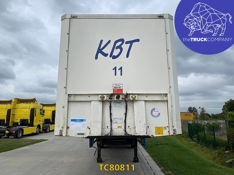 Puspiekabe slēgtā virsbūve Van Hool: foto 7