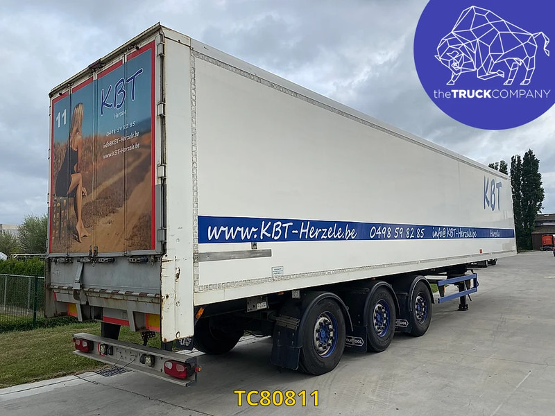 Puspiekabe slēgtā virsbūve Van Hool: foto 6