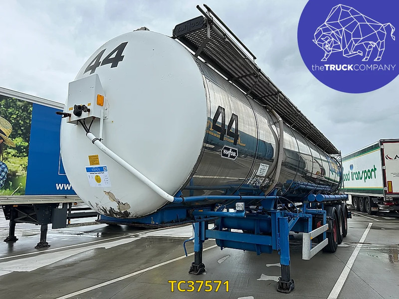 Van Hool Inox tank - Puspiekabe cisterna: foto 1 Van Hool Inox tank - Puspiekabe cisterna: foto 1