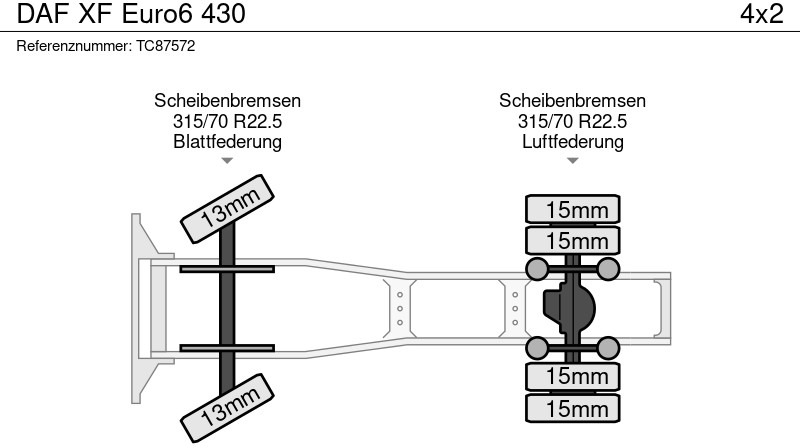 Vilcējs DAF XF Euro6 430: foto 7 Vilcējs DAF XF Euro6 430: foto 7
